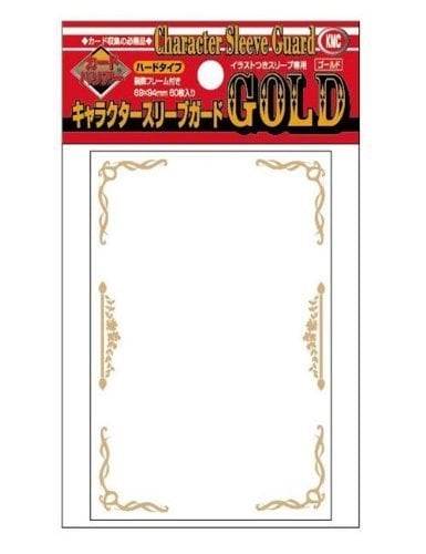 60 KMC Gold Character Sleeve Covers