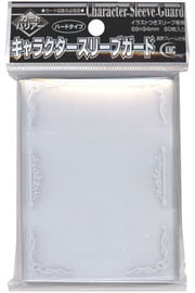 60 KMC Silver Character Sleeve Covers (Clear)