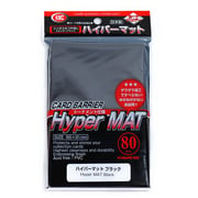 80 KMC Hyper Mat Sleeves (Black)