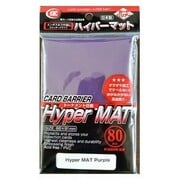80 KMC Hyper mat Sleeves (Purple)