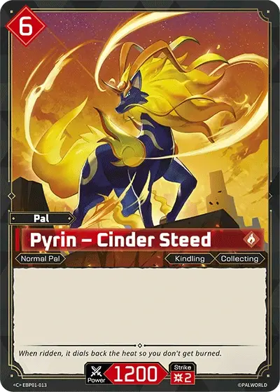 Pyrin - Cinder Steed Card Front