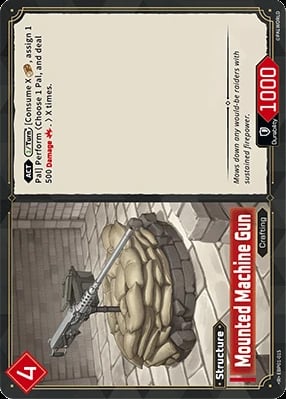 Mounted Machine Gun Frente