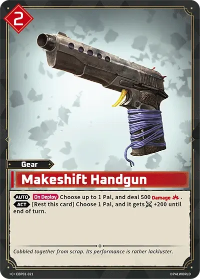 Makeshift Handgun Frente