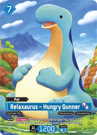 Relaxaurus - Hungry Gunner Frente