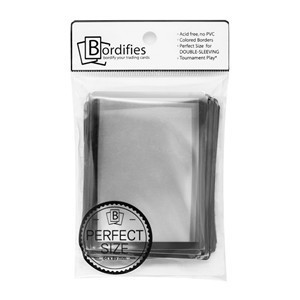 50 Bordifies Perfect Size Sleeves (Clear)
