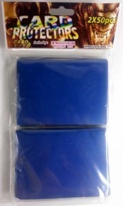 100 Card Way Sleeves (Blue)