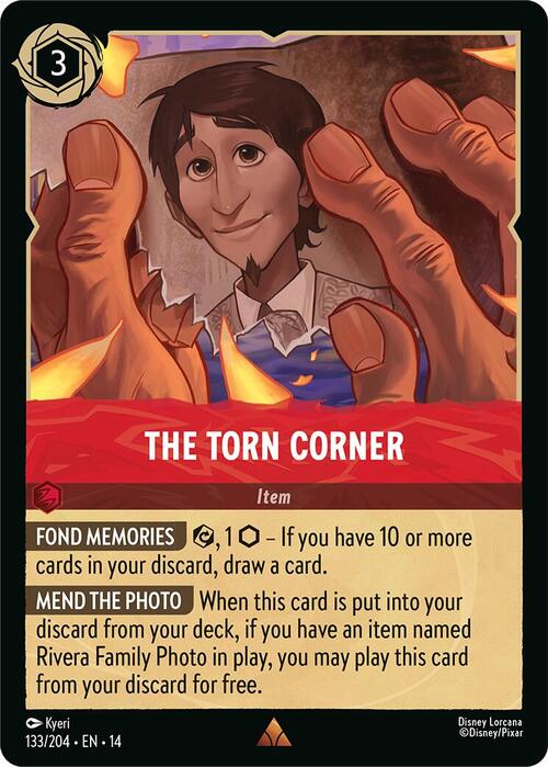 The Torn Corner Frente