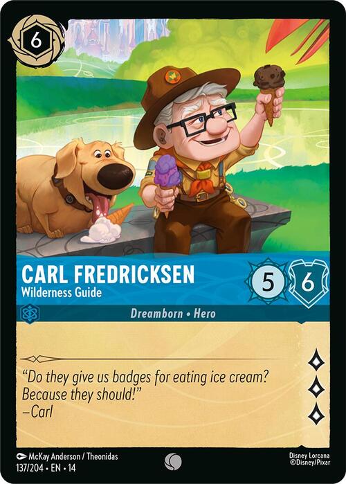 Carl Fredricksen - Wilderness Guide Frente
