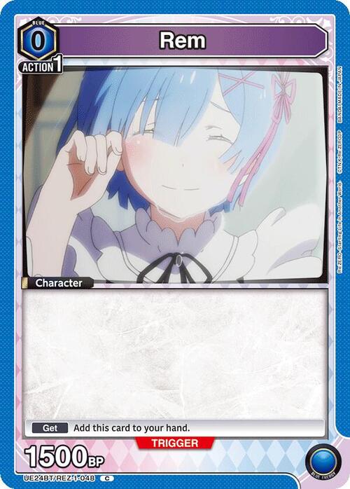 Rem Card Front