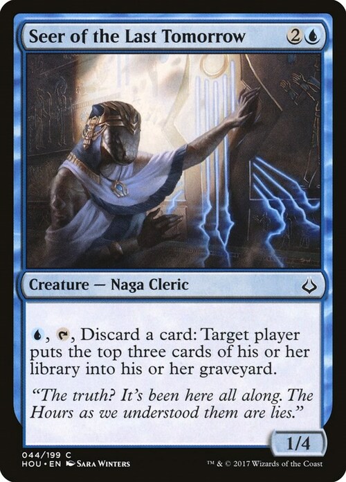 Seer of the Last Tomorrow Card Front