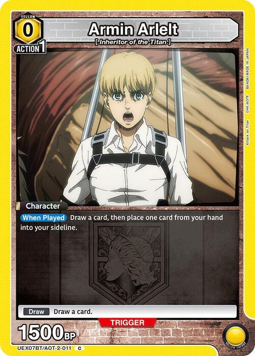 Armin Arlelt Card Front