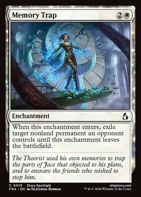 Memory Trap Card Front