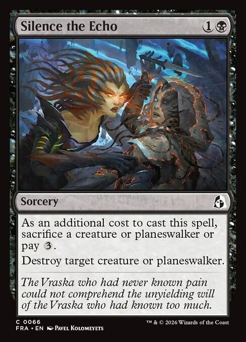 Silence the Echo Card Front