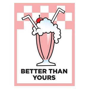 50 Milkshake Sleeves