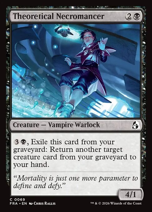 Theoretical Necromancer Frente