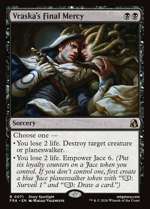 Vraska's Final Mercy Frente