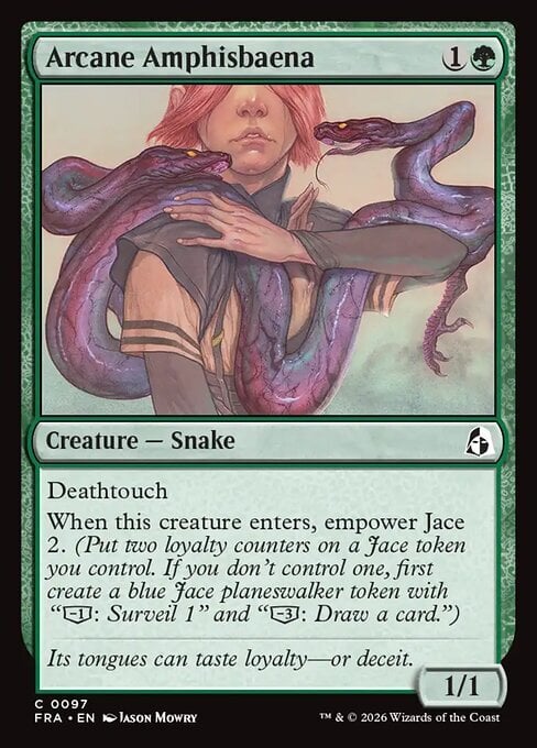 Arcane Amphisbaena Frente