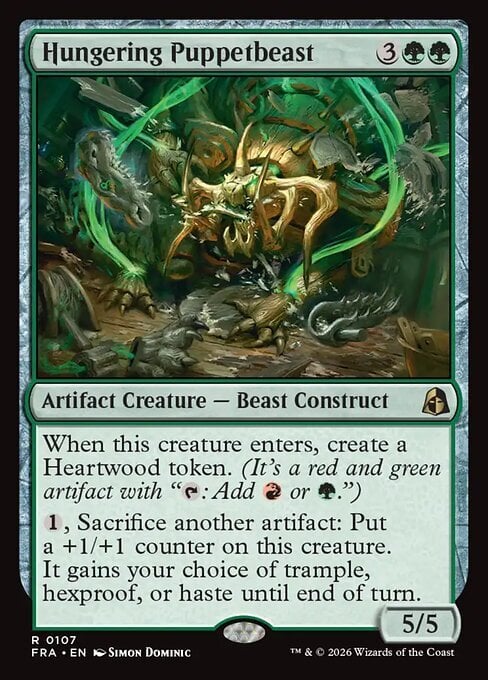 Hungering Puppetbeast Card Front