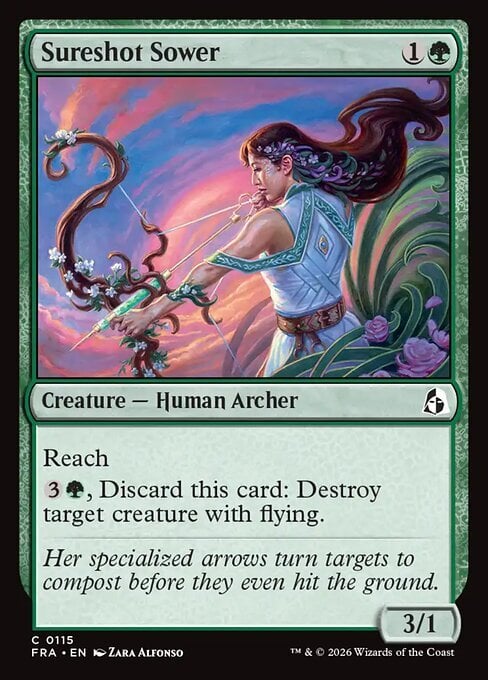 Sureshot Sower Card Front
