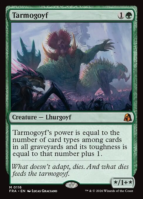 Tarmogoyf Card Front