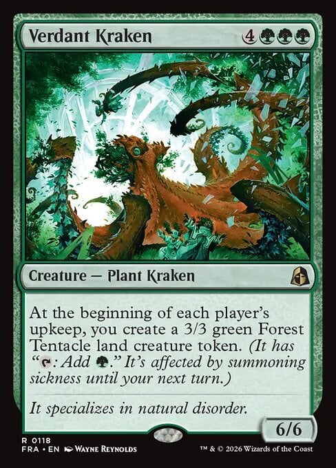 Verdant Kraken Frente