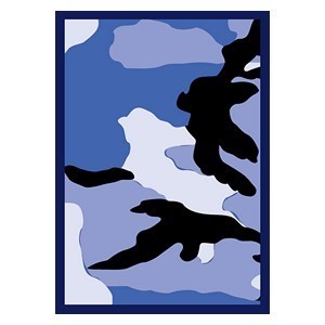 50 Legion Camo Sleeves (Blue)