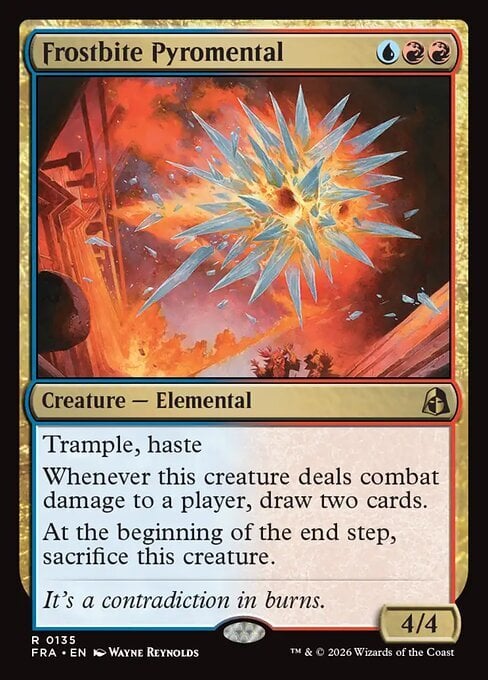 Frostbite Pyromental Card Front