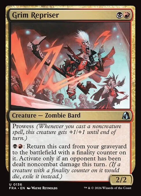 Grim Repriser Frente