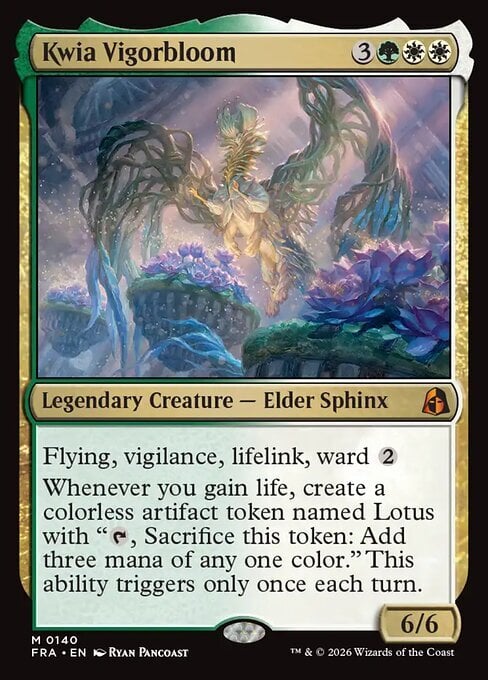 Kwia Vigorbloom Card Front