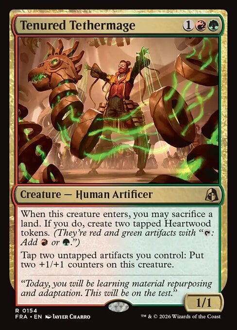 Tenured Tethermage Card Front