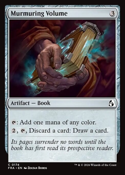 Murmuring Volume Card Front