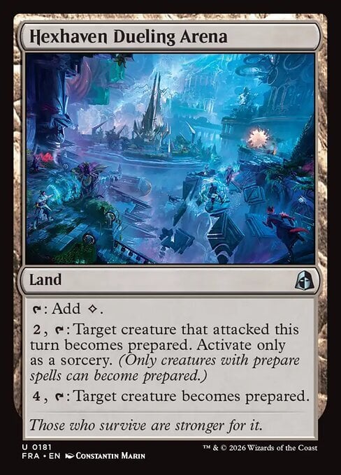 Hexhaven Dueling Arena Card Front