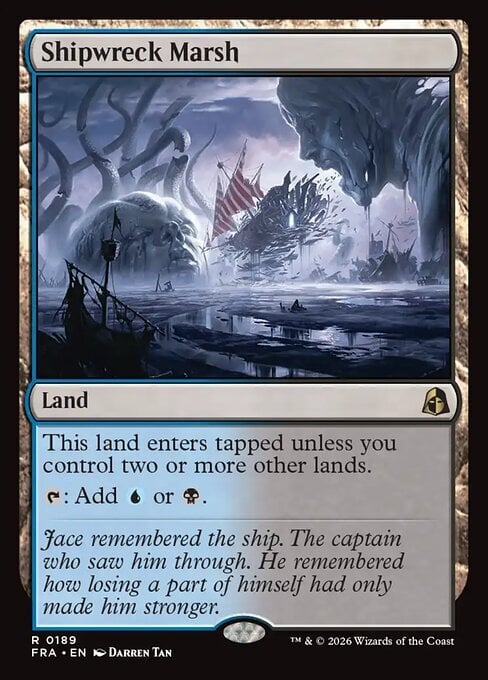 Shipwreck Marsh Card Front