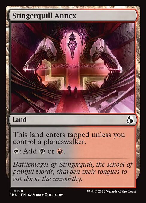 Stingerquill Annex Frente