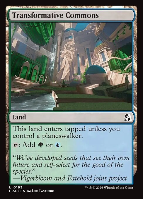 Transformative Commons Card Front