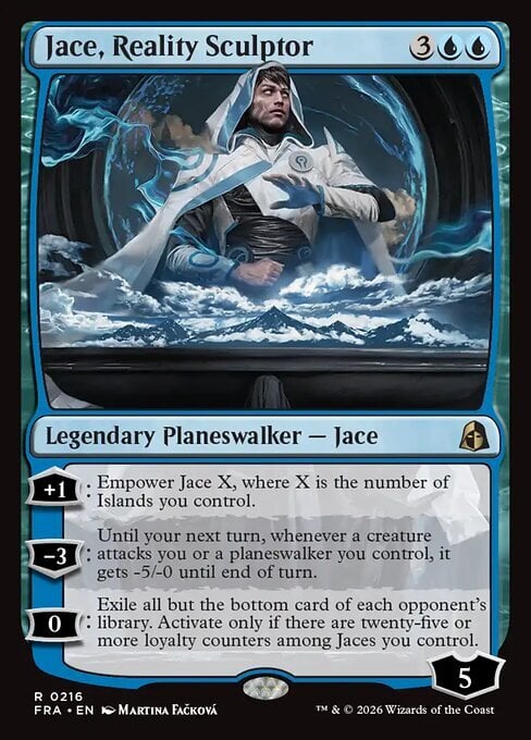 Jace, Reality Sculptor Card Front