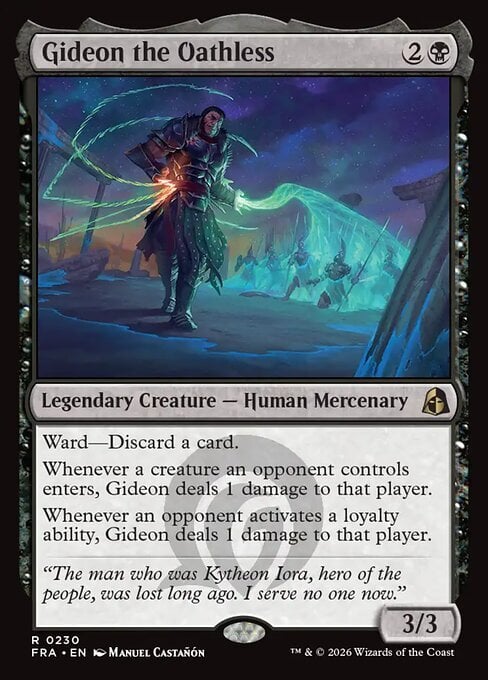 Gideon the Oathless Frente