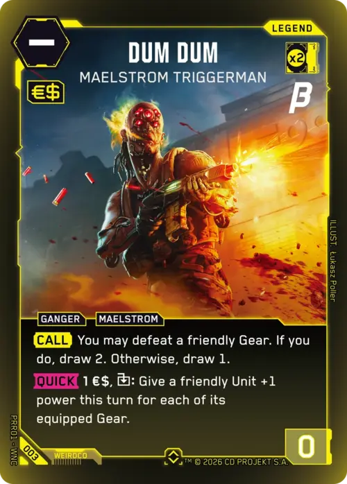 Dum Dum - Maelstrom Triggerman Card Front