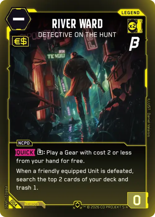 River Ward - Detective on the Hunt Card Front