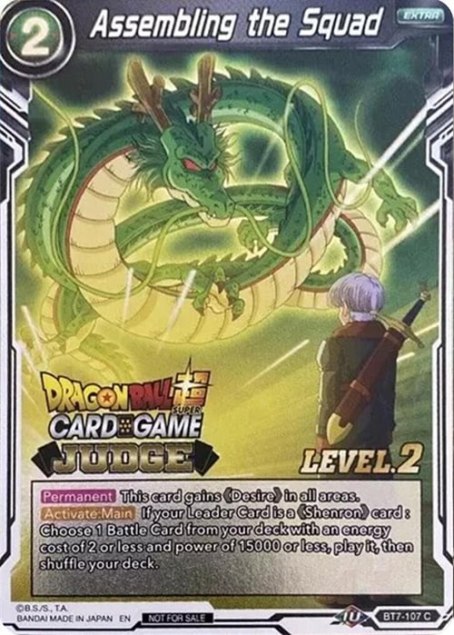 Assembling the Squad Card Front
