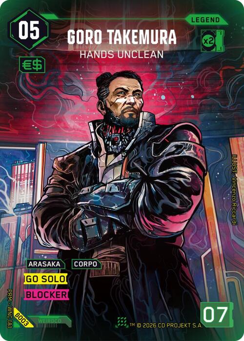 Goro Takemura - Hands Unclean Frente