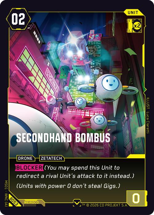 Secondhand Bombus Frente