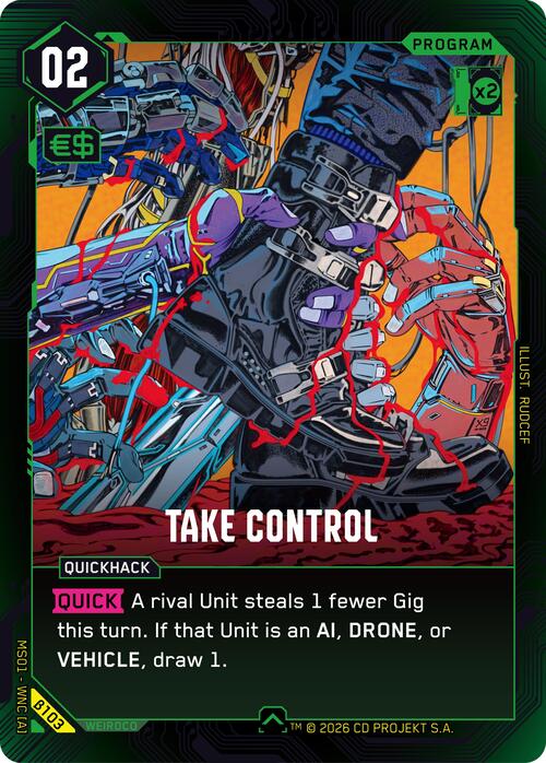Take Control Frente