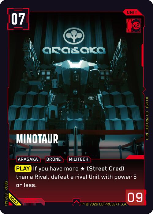 Minotaur Frente