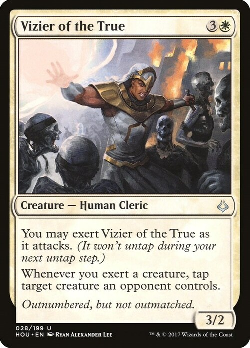 Vizier of the True Card Front