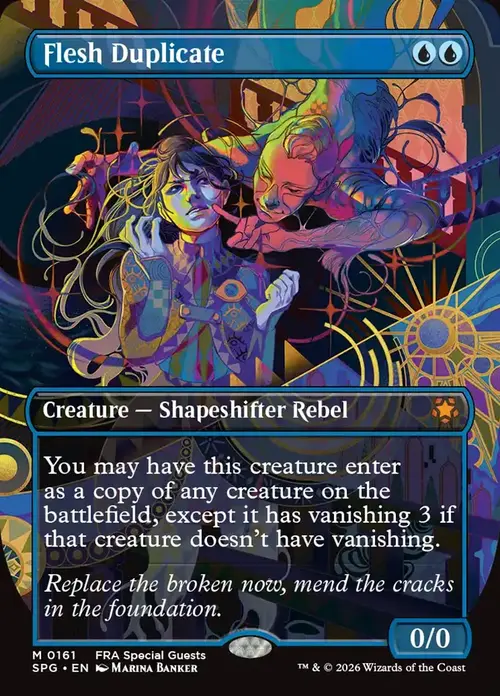 Flesh Duplicate Card Front