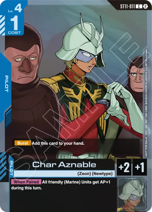 Char Aznable Frente