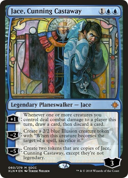 Jace, Naufrago Astuto Card Front