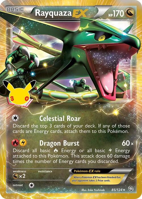 Rayquaza EX Frente