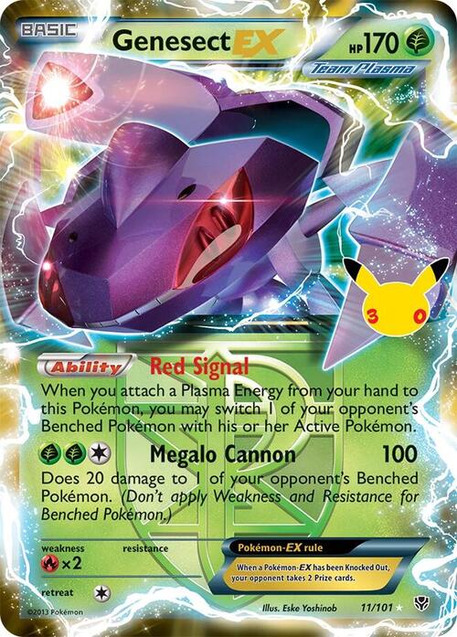 Genesect EX Frente